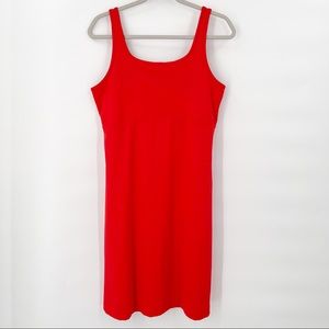 Columbia Red Midi Dress